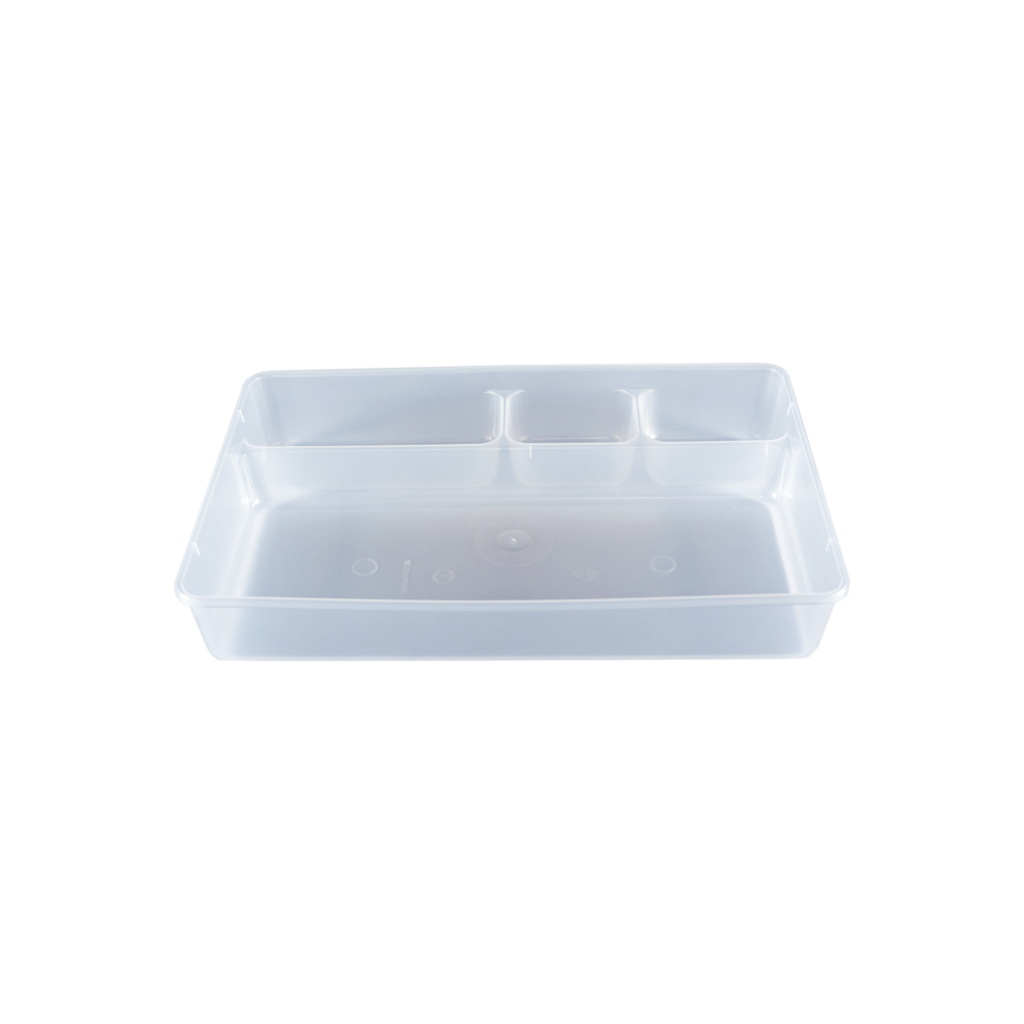 Single Use Compartment Tray 270x180x40mm
