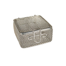 Load image into Gallery viewer, Stainless Steel Fine Mesh Basket With Clip Down Lid