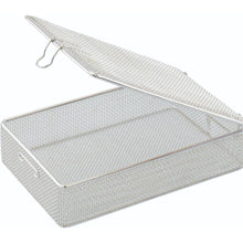 Load image into Gallery viewer, Stainless Steel Fine Mesh Basket With Clip Down Lid