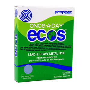 Once-A-Day® Ecos™ Bowie Dick Autoclave Test