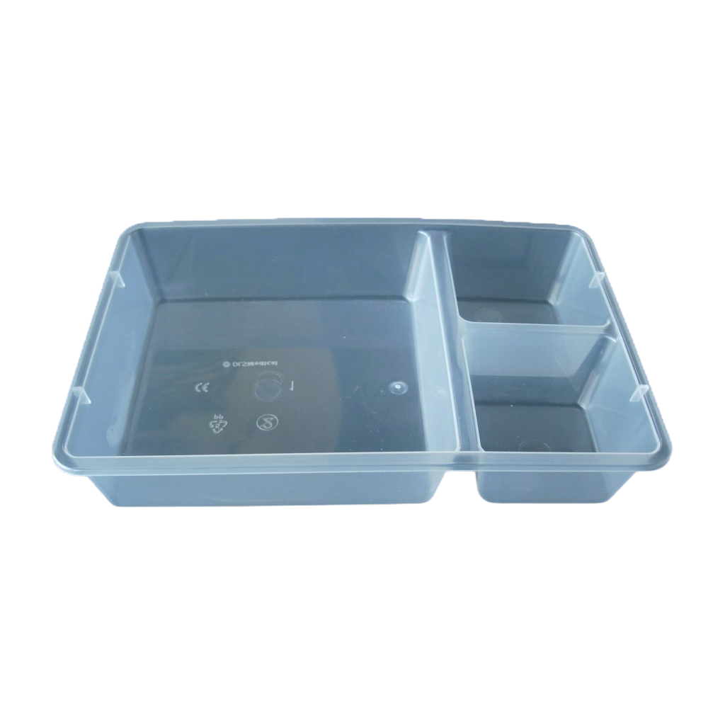 Single Use Compartment Gallipot Tray 196x130x28mm
