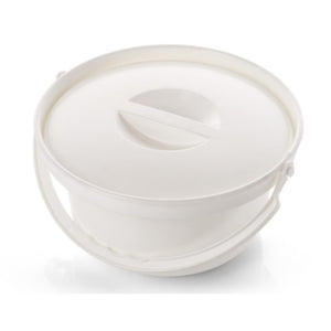 Reusable Adult Commode Pan with Lid