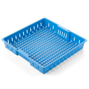 Reusable DIN Style Tray with Mesh Base and Sides 255x255x50mm
