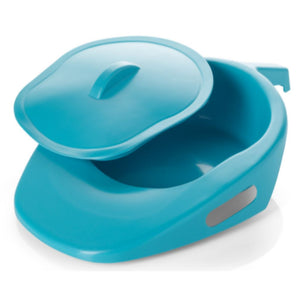 Reusable Adult Slipper Bedpan with Handle and Lid