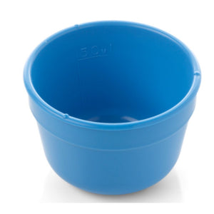 Reusable Medium Flat Base Gallipot Graduated to 50ml