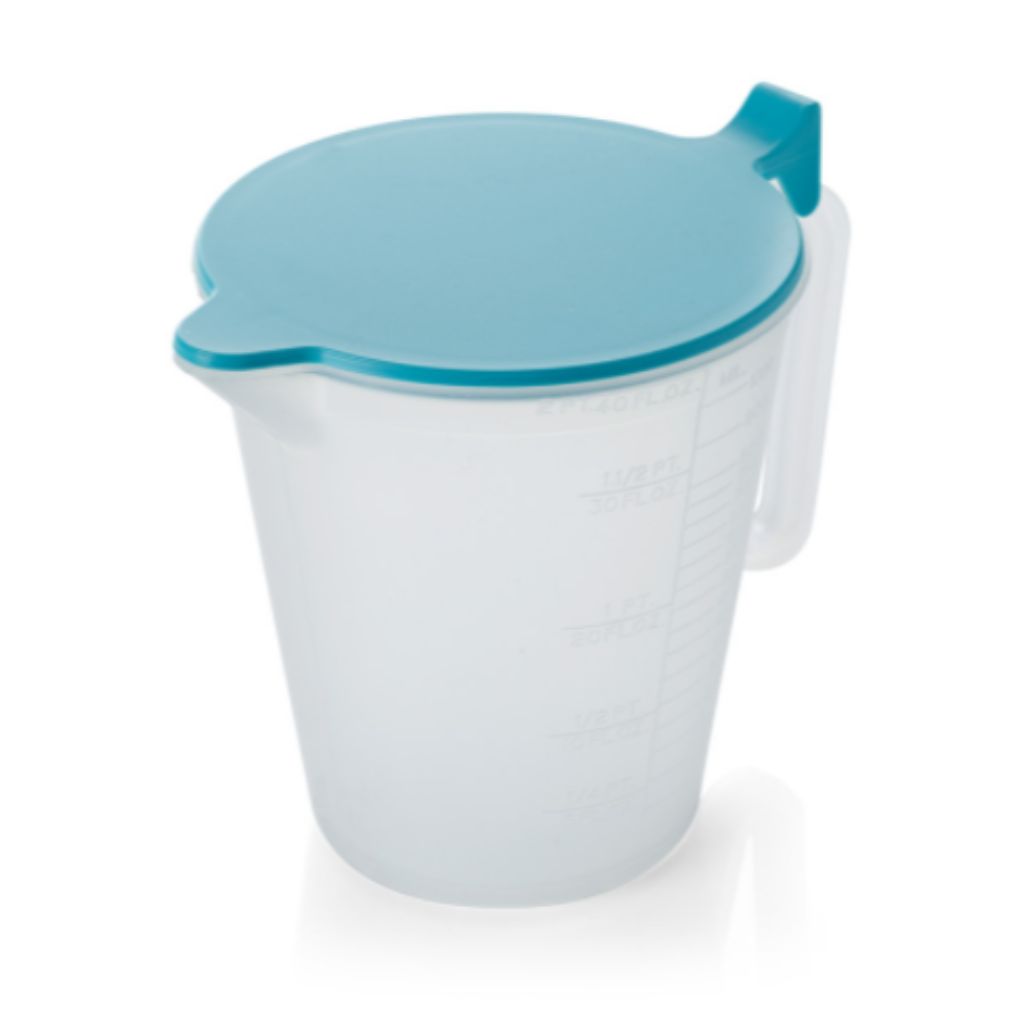 Reusable Measuring Jug 1000ml with Lid