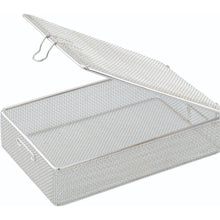 Load image into Gallery viewer, Stainless Steel Fine Mesh Basket With Clip Down Lid
