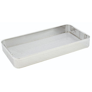 Stainless Steel Flat Base Standard DIN and Sterilisation Baskets