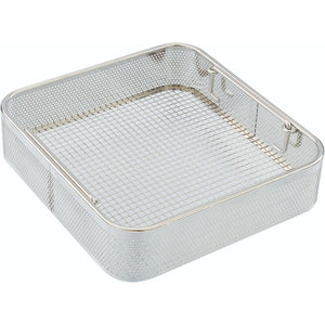 Stainless Steel Flat Base Standard DIN and Sterilisation Baskets
