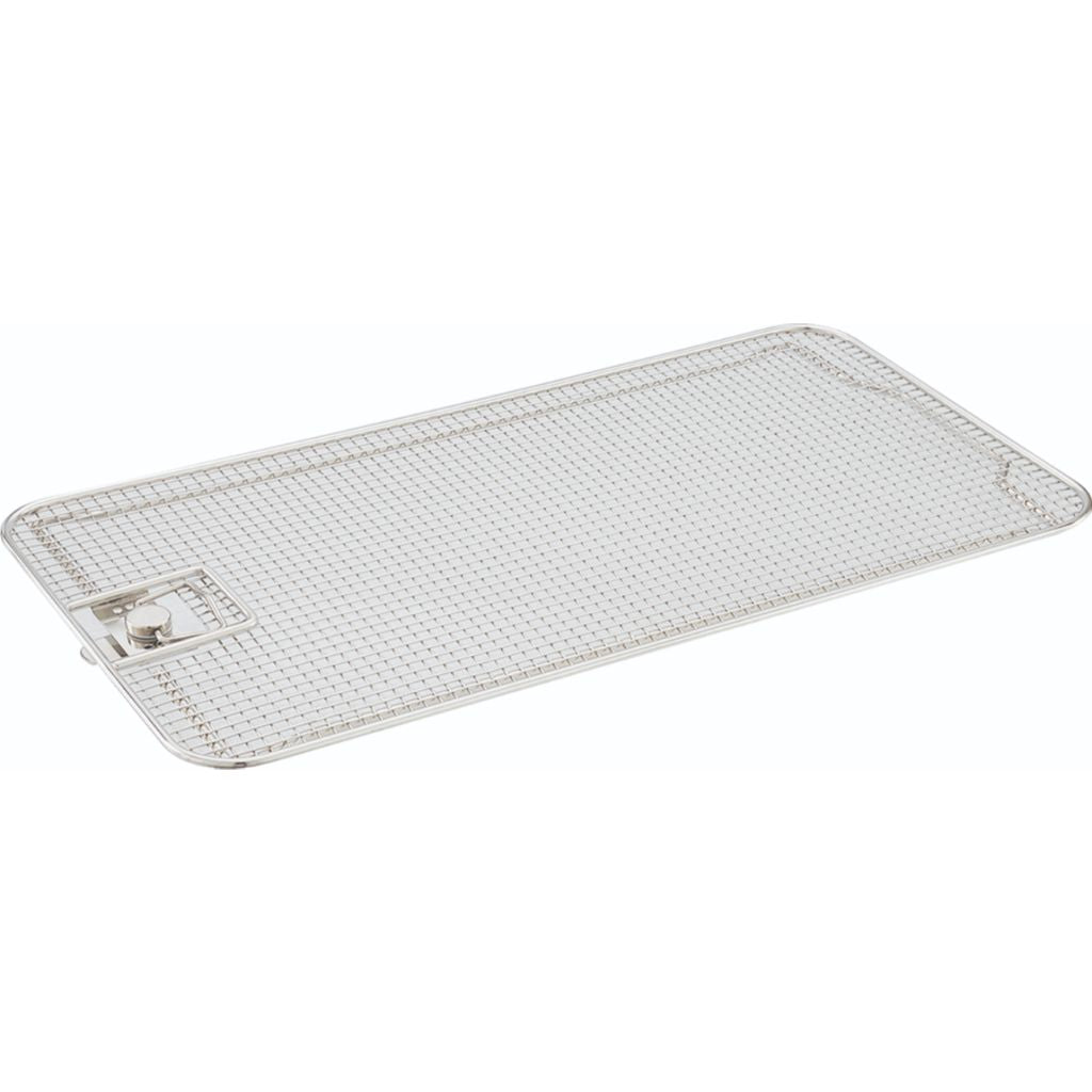 Stainless Steel Flat Base Basket Lid