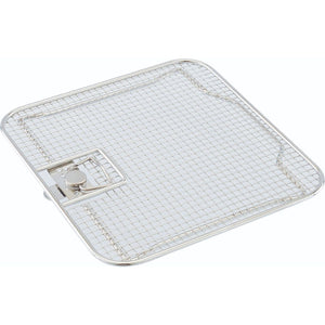 Stainless Steel Flat Base Basket Lid