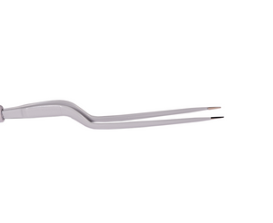 Single Use Bipolar Angled Bayonet Forcep 1mm Tip