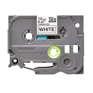 Brother Black on White P-Touch Labelling Tape