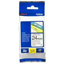 Load image into Gallery viewer, Brother Black on White P-Touch Labelling Tape

