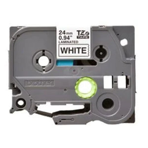 Brother Black on White P-Touch Labelling Tape