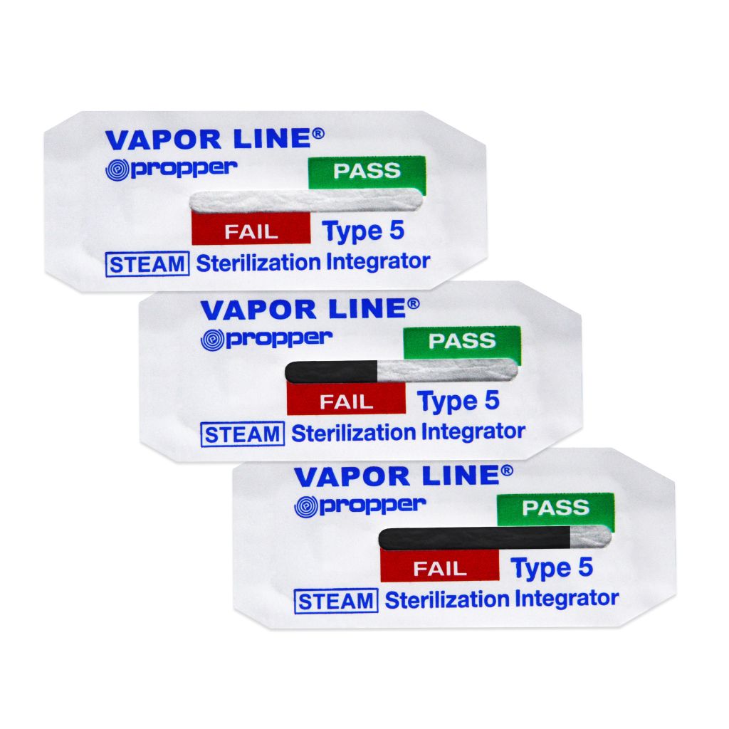 Vapor Line Steam Sterilisation Integrator -  Type 5